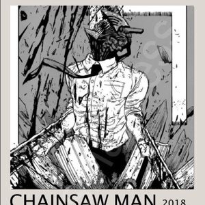 Chainsaw Man Manga Keychain